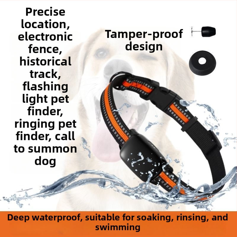 Dzīvnieku atrašanās kakls suņiem un kaķiem, Android savietojams, antizaudēšanas funkcija, attālināta izsekošana ar satellītu