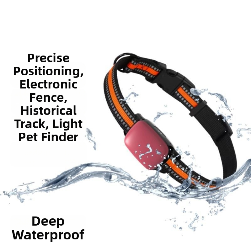 Dzīvnieku izsekotāja kaklasaite suņiem un kaķiem, pret pazūšanu, attālināts satelītu izsekošana, Android saderīgs