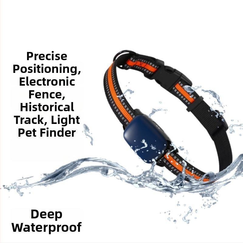 Dzīvnieku izsekotāja kaklasaite suņiem un kaķiem, pret pazūšanu, attālināts satelītu izsekošana, Android saderīgs