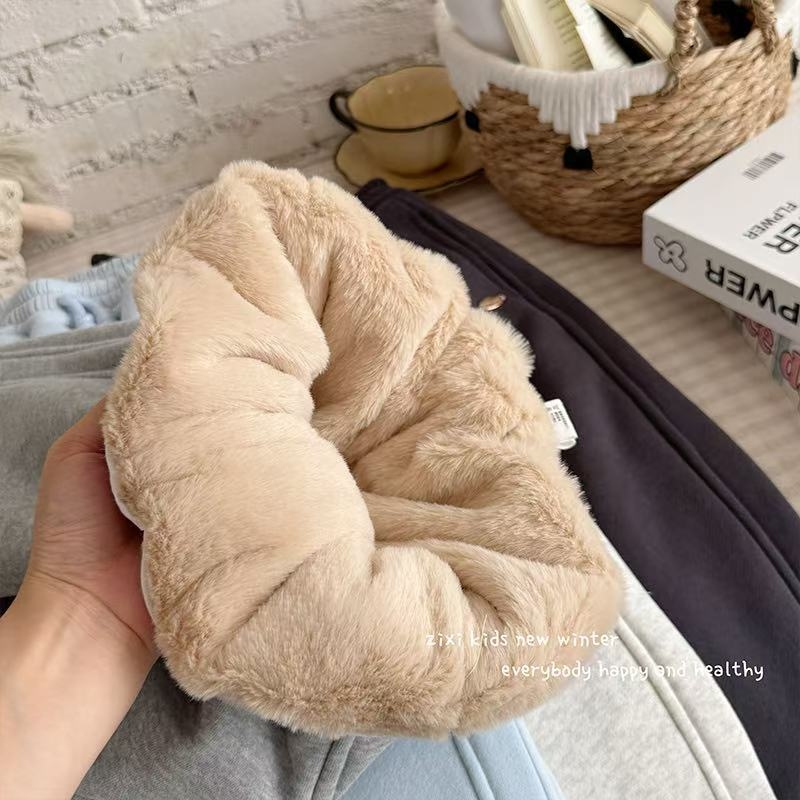 Dječje zimske hlače od pamuka s flis podstavom, 90% pamuka, meka završna obrada, srednji pojas s elastičnim pojasom, za uzrast 3–8 godina.