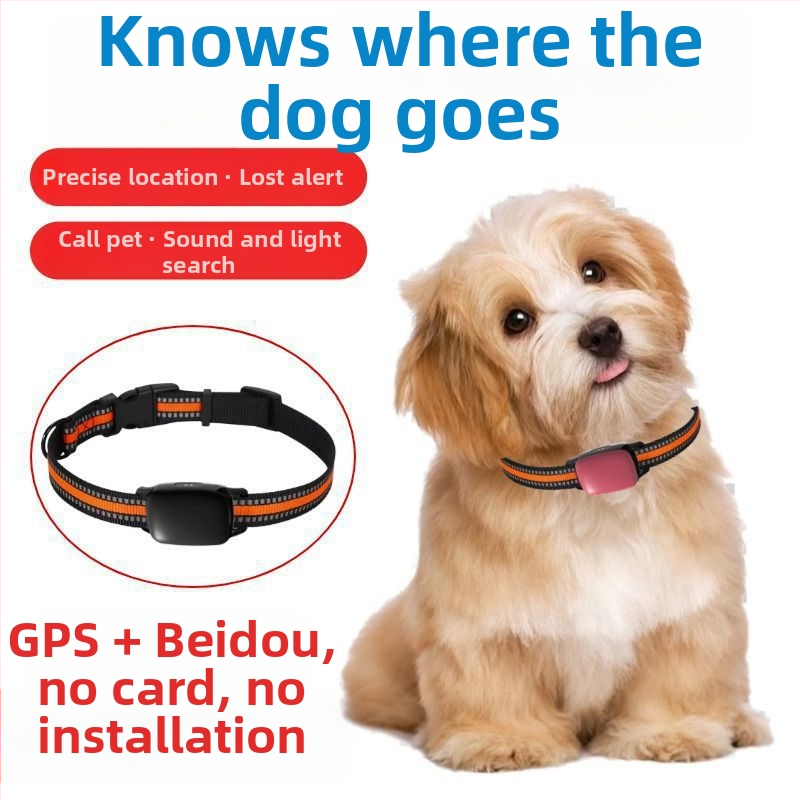 Mājdzīvnieka atrašanās kakls ar satelītu tālvadības uzraudzību, pret zaudējumu, Android saderīgs