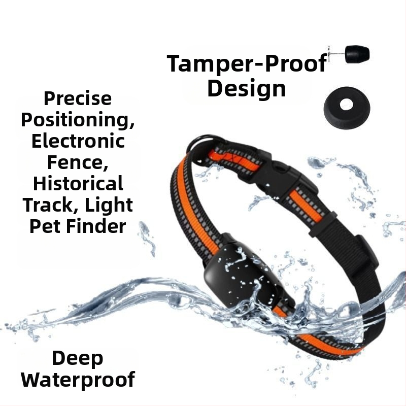 Mājdzīvnieka atrašanās kakls ar satelītu tālvadības uzraudzību, pret zaudējumu, Android saderīgs