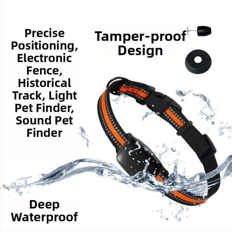 Mājdzīvnieka atrašanās kakls ar satelītu tālvadības uzraudzību, pret zaudējumu, Android saderīgs