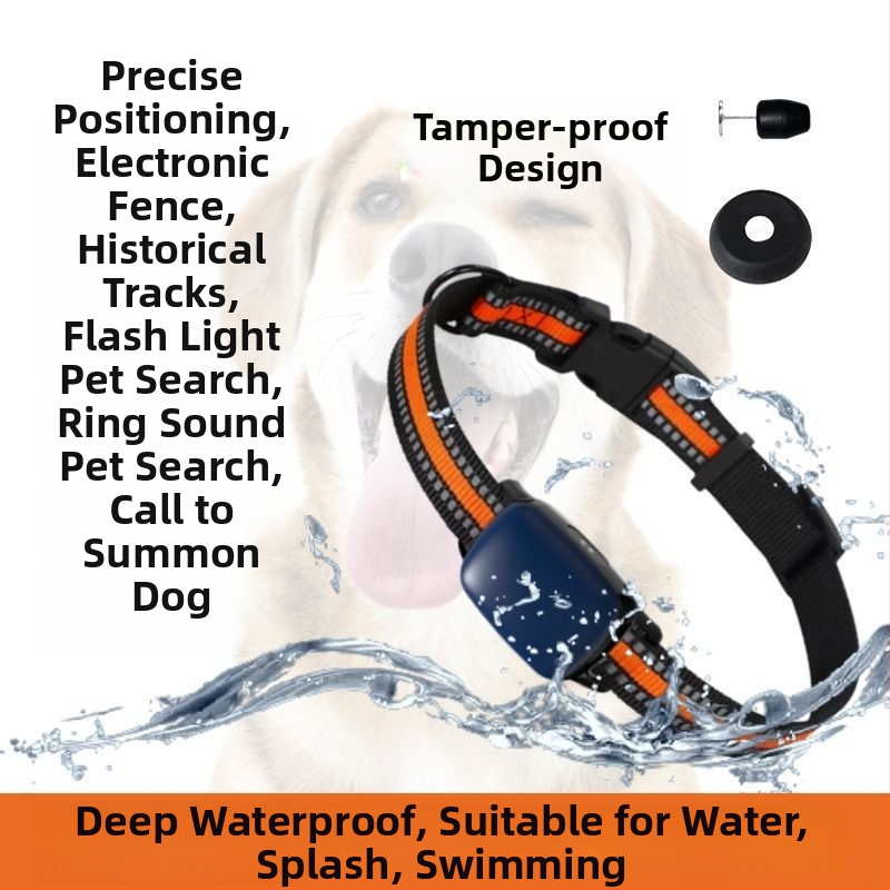 Mājdzīvnieka atrašanās kakls ar satelītu tālvadības uzraudzību, pret zaudējumu, Android saderīgs