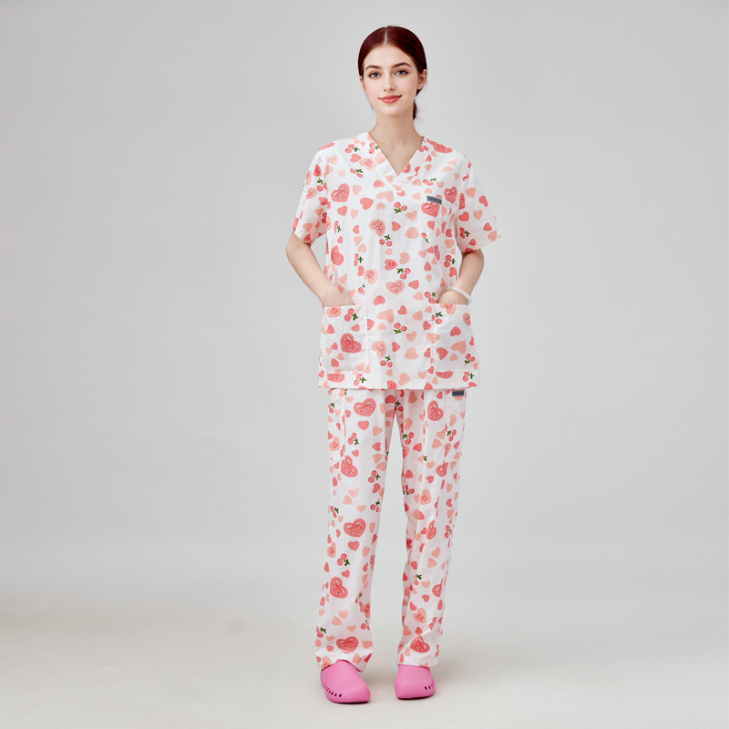 Operācijas zāles apģērbu komplekts, universāls divu daļu komplekts, īsām piedurknēm, vidēja garuma 65–80 cm, Chenille audums ar 80–90% poliesteru, mitrumu novadīt