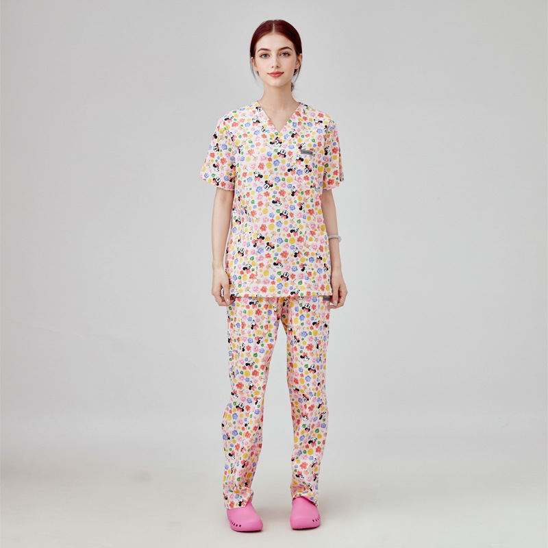 Operācijas zāles apģērbu komplekts, universāls divu daļu komplekts, īsām piedurknēm, vidēja garuma 65–80 cm, Chenille audums ar 80–90% poliesteru, mitrumu novadīt