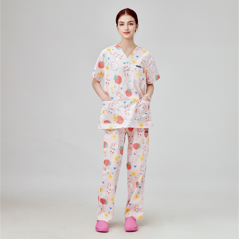 Operācijas zāles apģērbu komplekts, universāls divu daļu komplekts, īsām piedurknēm, vidēja garuma 65–80 cm, Chenille audums ar 80–90% poliesteru, mitrumu novadīt