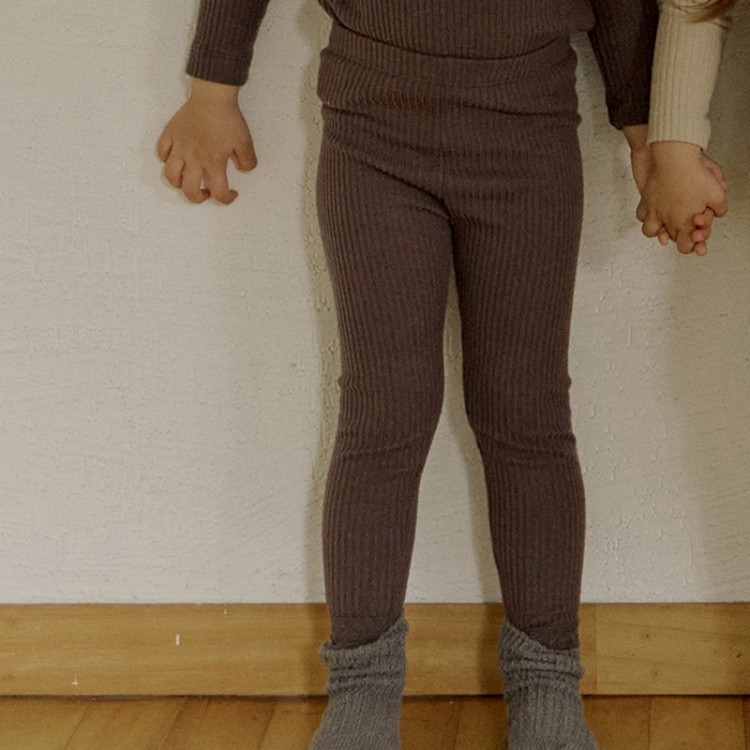 Dječje zimske legginsice od vunene smjese, 70% vlakana polietilena, rib uzorak, tanak plišani čipkasti rub, srednji pojas, puna duljina, za djevojčice 3–8 godina.