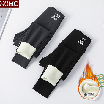 Dječje tajice s flis podstavom i uzorom žraloka, najlon 80%, visok struk, jesen zima