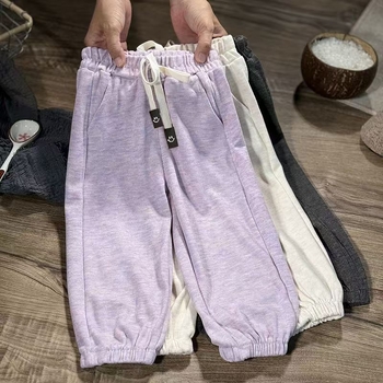 Dječje jogger hlače zima, unisex, srednji pojas, poliester 90%, meka izrada