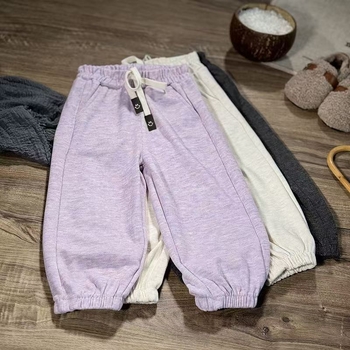 Dječje jogger hlače zima, unisex, srednji pojas, poliester 90%, meka izrada