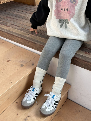 Dječje tajice za djevojčice s flis podstavom, srednje visokim strukom, 96% pamuk, 4% elastan, zimski model 2025, za uzrast 3–8 godina