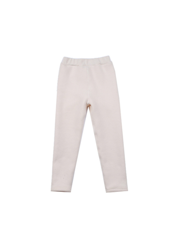 Dječje tajice za djevojčice s flis podstavom, srednje visokim strukom, 96% pamuk, 4% elastan, zimski model 2025, za uzrast 3–8 godina