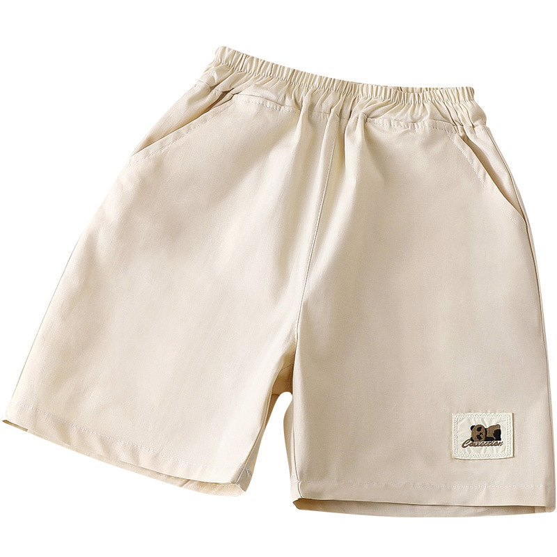 Dječje kratke hlače, ljeto 2025, casual unisex, 100% pamuk, elastični pojas