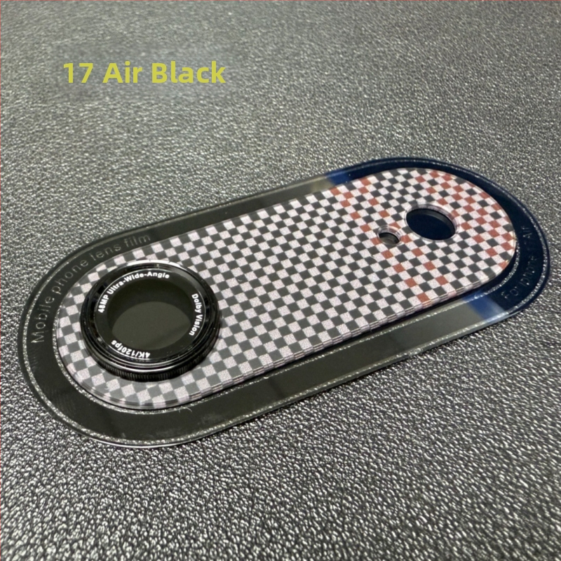Kevlar lēcas aizsargsfiltrs iPhone 17 Pro Max — rūdīts stikls (Corning), pretatstarojums, pret pirkstu nospiedumiem, HD caurspīdīgums
