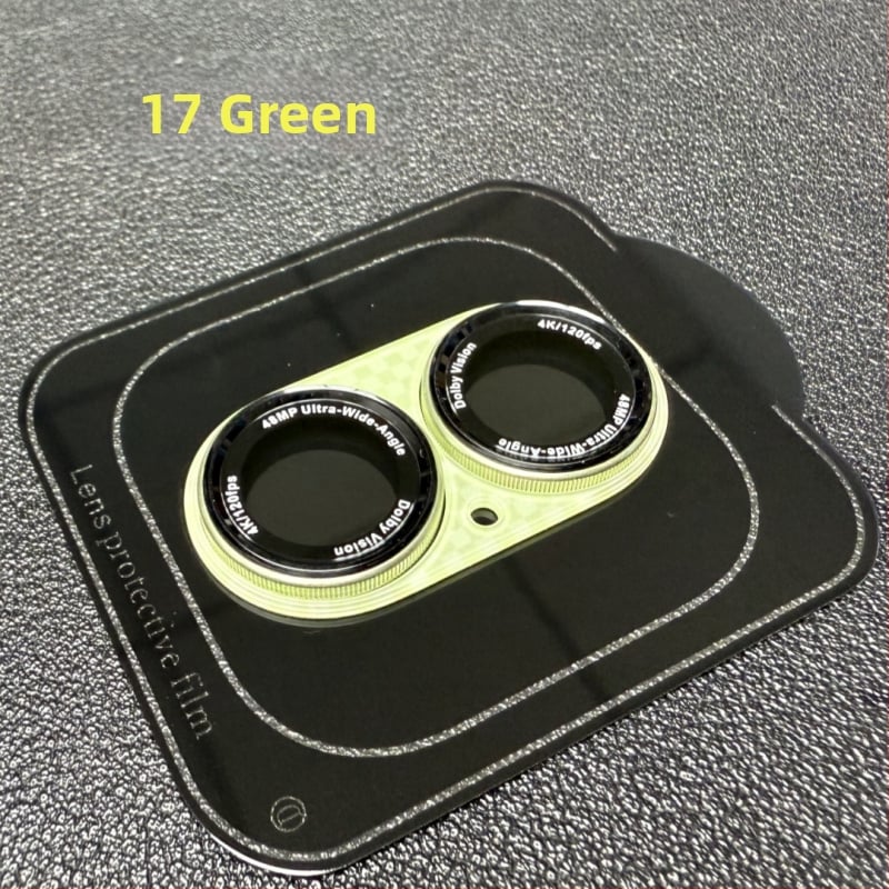 Kevlar lēcas aizsargsfiltrs iPhone 17 Pro Max — rūdīts stikls (Corning), pretatstarojums, pret pirkstu nospiedumiem, HD caurspīdīgums