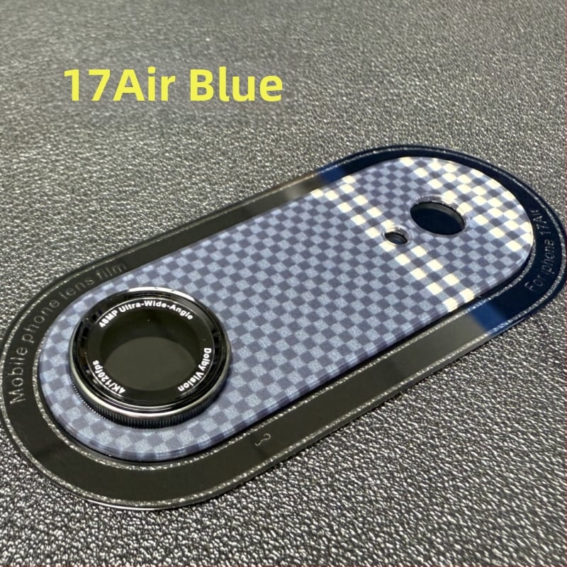 Kevlar lēcas aizsargsfiltrs iPhone 17 Pro Max — rūdīts stikls (Corning), pretatstarojums, pret pirkstu nospiedumiem, HD caurspīdīgums