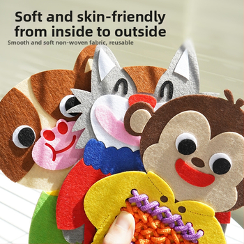 Montessori avadega laud lastele 3–6-aastastele - mittekootud materjalist, arendab käe-silma koordineerimist ja peenmotoorikat