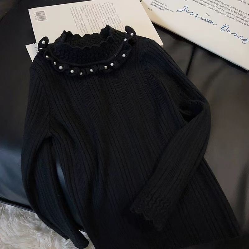 Dječji pleteni pulover s okruglim izrezom, dugi rukavi, modalna tkanina, korejski stil
