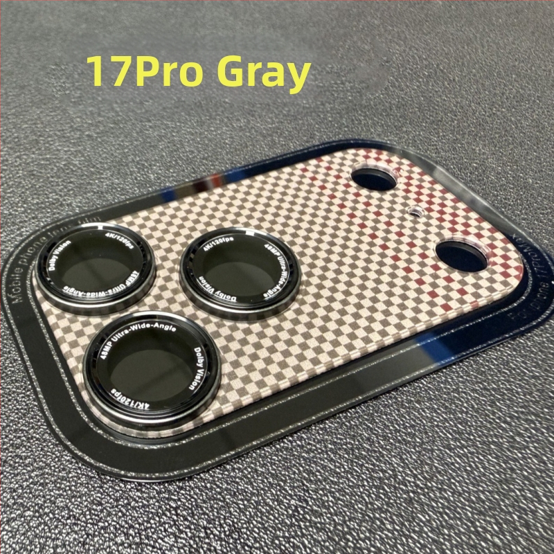 iPhone'i kaamera objektiivi kaitsefilm — karastatud klaas, objektiivi film, HD selgus, sõrmejälgede vastu, kukkumiskindel