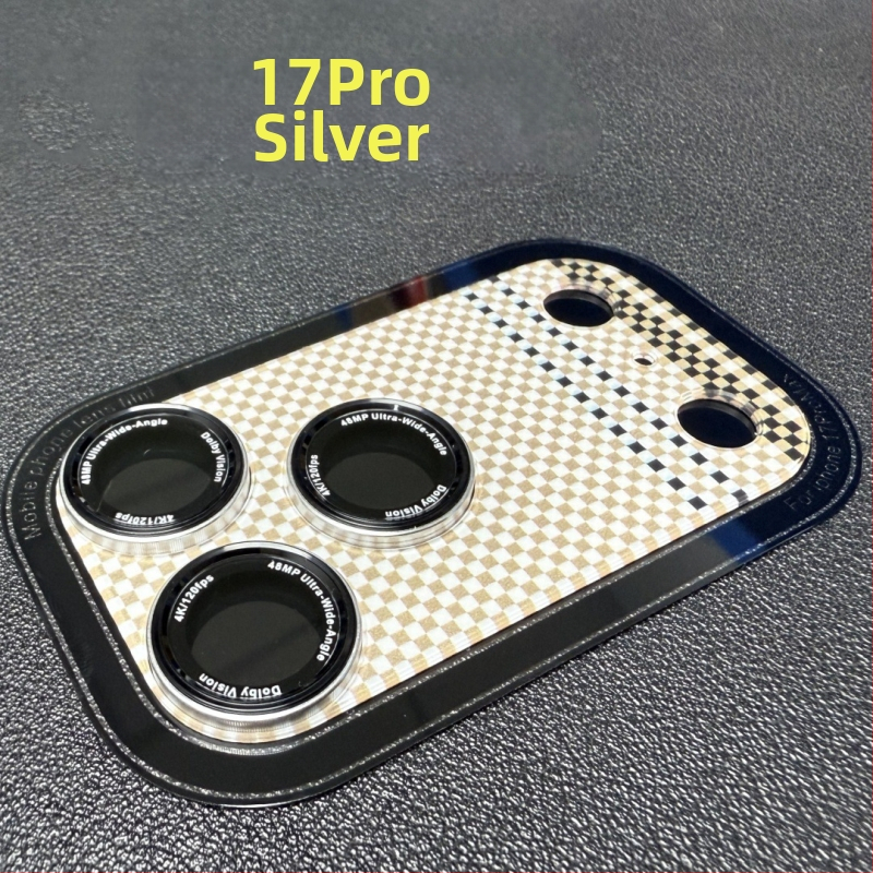 iPhone'i kaamera objektiivi kaitsefilm — karastatud klaas, objektiivi film, HD selgus, sõrmejälgede vastu, kukkumiskindel