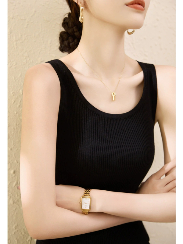 Plus veličina camisole od ledenog svile za žene – elegantni pleteni top bez rukava, lagani sloj za ljeto
