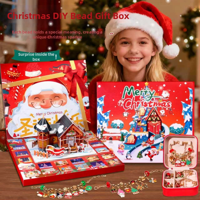 Dječji DIY set narukvica za Božić s Kuromi likovima