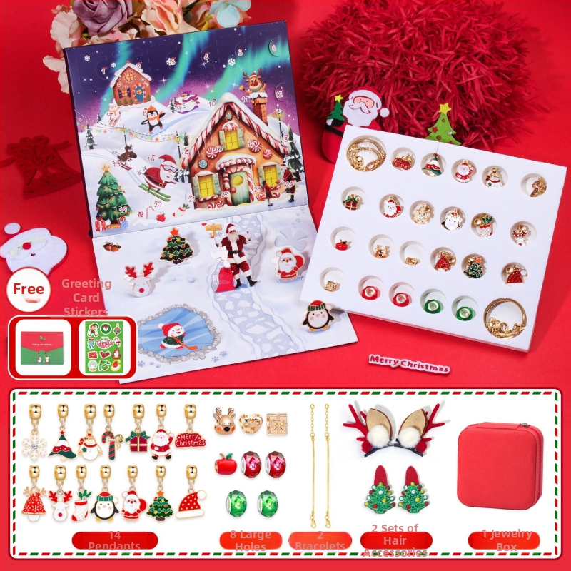 Dječji DIY set narukvica za Božić s Kuromi likovima