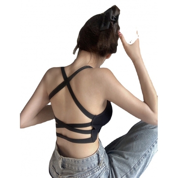 Block vest od najlona, bezšivni dizajn, sadržaj glavne tkanine 30–50%, okrugli ovratnik, umjerena debljina