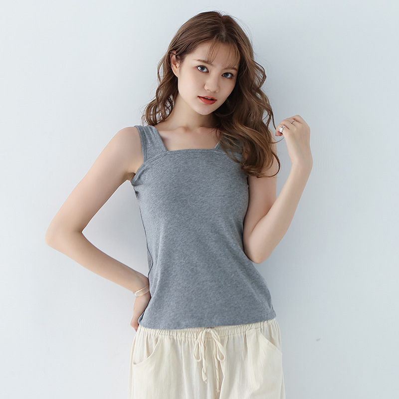 4 boje japanskog stila camisole crop top od pletene tkanine