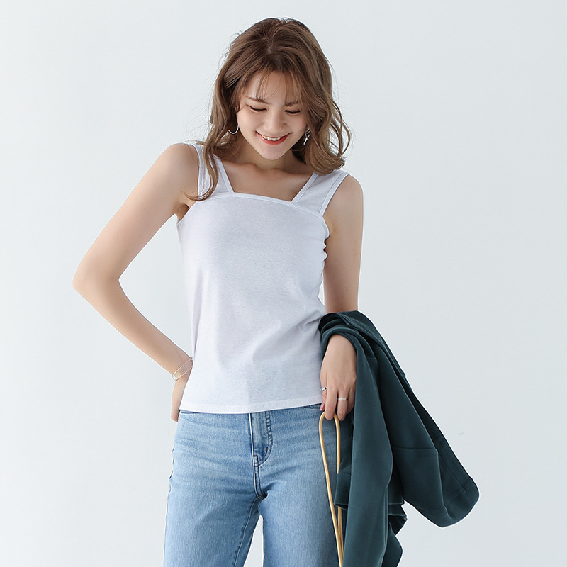 4 boje japanskog stila camisole crop top od pletene tkanine