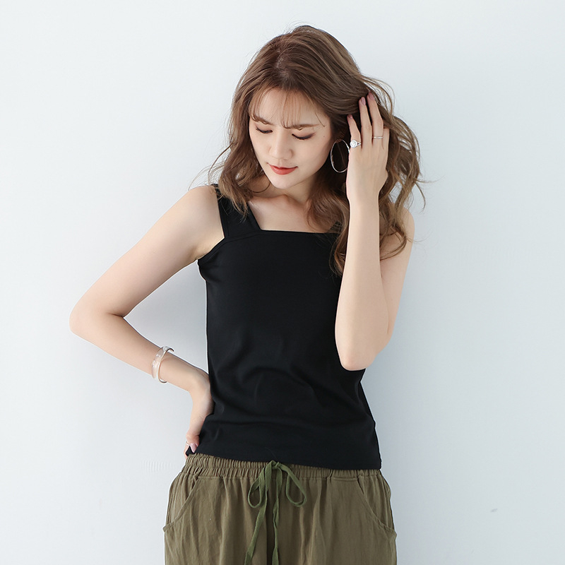 4 boje japanskog stila camisole crop top od pletene tkanine