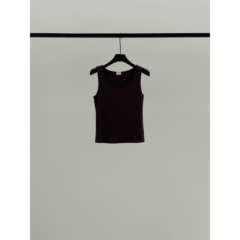 Kamisol za bazni sloj s U-izrezom - uski kroj, bez rukava, za žene; rayon s poliestrom 30–50% i nylon <30%