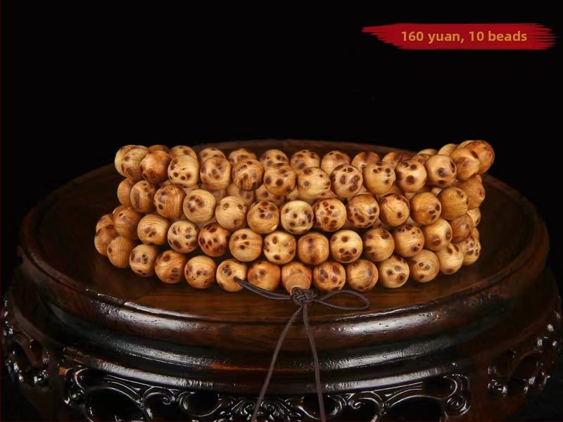 Taihang Thuja 108 karolių budistinė mala apyrankė, rankų darbo, modernus minimalistinis stilius