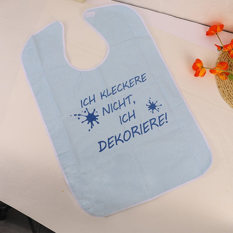 Dječji vodootporni bib, maramicu za slinu, poliester, uzorak s slovima