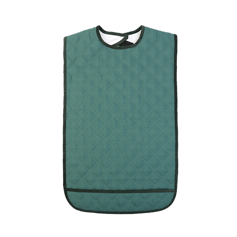 Vodootporni odrasli bib s kariranim uzorkom – unisex, poliester