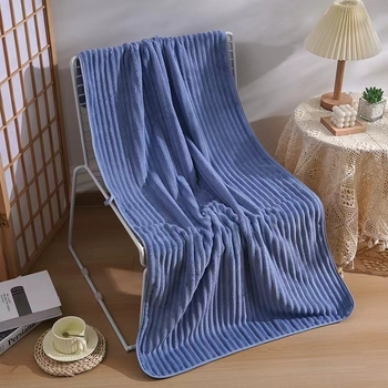 Ručník za kupanje od koralnog pliša, 70×140 cm, debeli, upijajući, bez dlačica