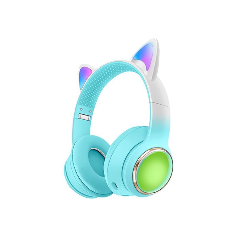 Гейминг безжични слушалки с дизайн космическа капсула, Bluetooth 5.3, обхват 10 м, над 8 ч живот на батерията, стерео