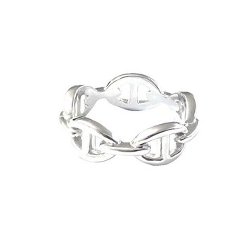 Pig Nose Ring pentru femei – inel geometric din V Gold, placare groasă, accesoriu la modă pentru mână, Primăvara 2025