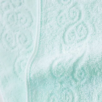 KING SHORE Dječji ručnik od 100% pamuka, s izvezom i velvet završnim obradom, 16 vlakana pređa, mekan i upijajući ručnik za lice