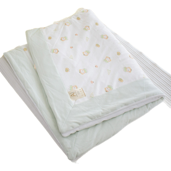 Dječja deka sa širokim rubom, patchwork od pamuka, za klimatizaciju, lagana dječja deka s crtanim motivima