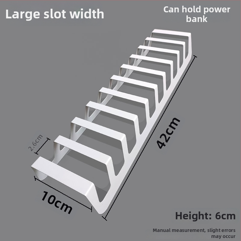 Stends augšējai uzņemšanai vairākām tālruņiem un planšetēm ar vairākiem karšu slotiem un darbvirsmas centrālo uzlādi, ABS plastmasa