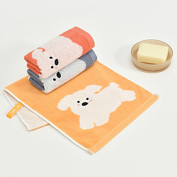 Grace/Jie Liya pamukasti dječji ručnik za lice s lancem za vješanje, 32s pređa, izvešeni žakard, 50–80 g