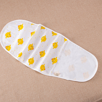 Swaddle od 100% pamuka za bebe – Cotton Fable, Cartoon uzorak, za ljeto, proljeće i jesen, za dojenčad i djecu 1–3 godine