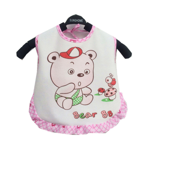 Vodootporni bebin bryndak za novorođenčad s dvostrukim vezivanjem i prsluk-stilom pokrivenosti, 100% pamuk, za novorođenčad 0–12 mjeseci.