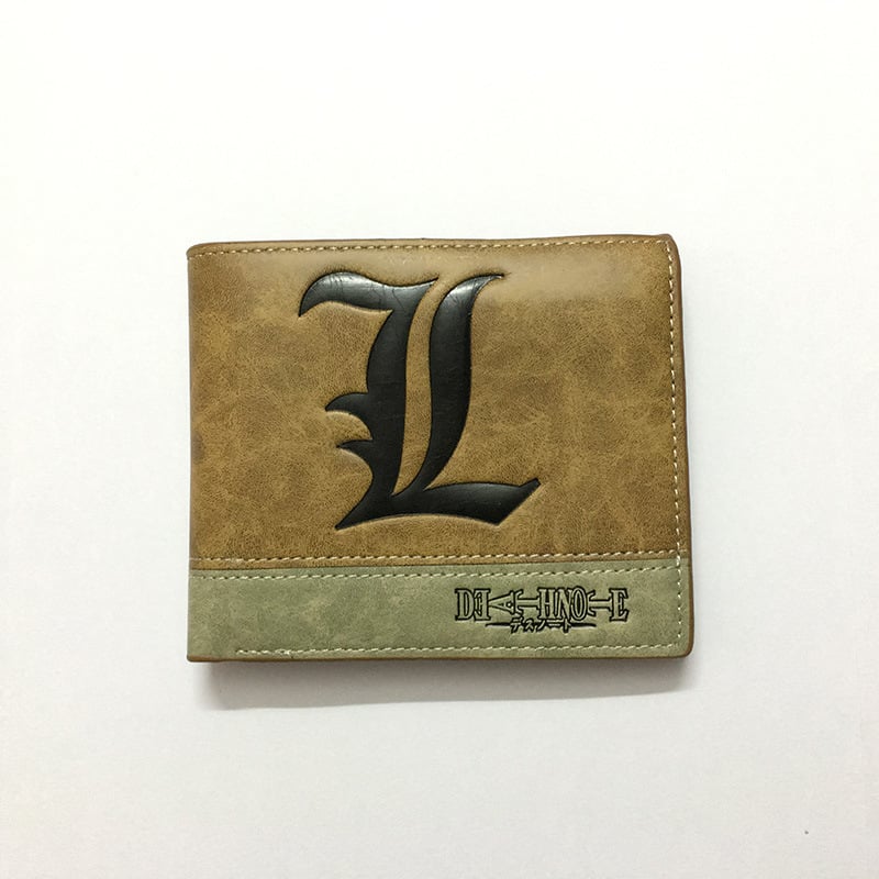 Lühike bi-fold PU nahast rahakott, millel on Survey Corps logo ja Wing of Liberty motiiv, värviblokk disain; anime muster; vooder sünteetilise nahaga; linna minimalistlik stiil.