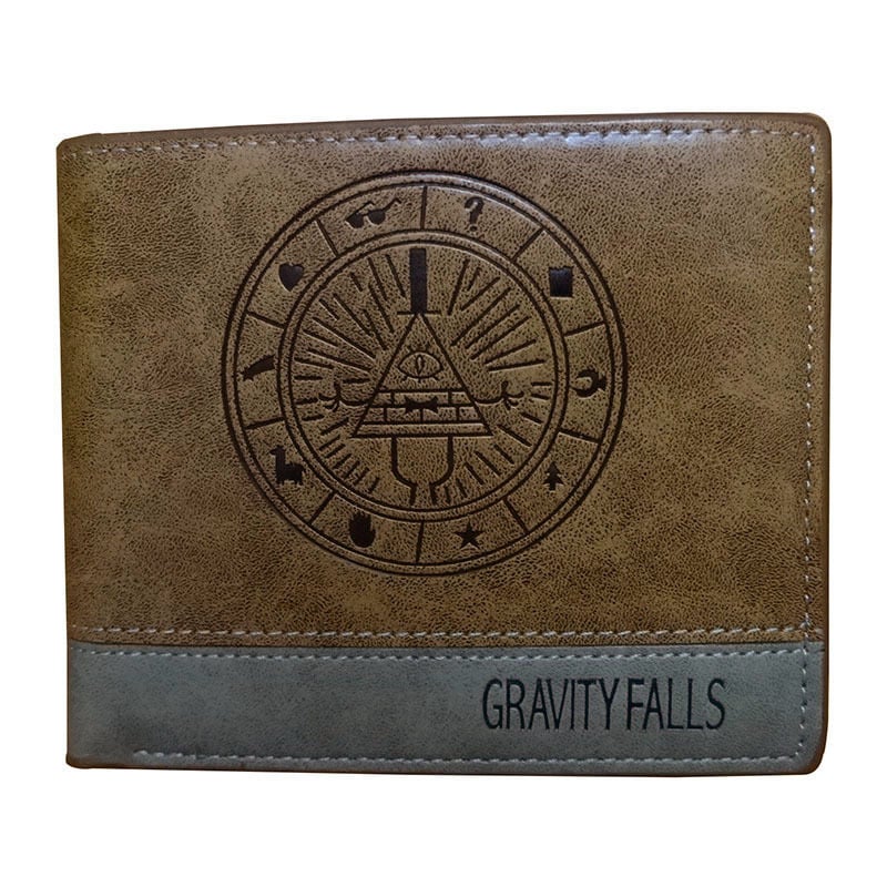 Attack on Titan lühike bi-fold rahakott Uurimiskorpuse embleemi ja Vabaduse tiibadega, värvilise plokk PU nahk, anime muster, vooder sünteetiline nahk, linnaline lihtsus, igapäevaseks kasutamiseks