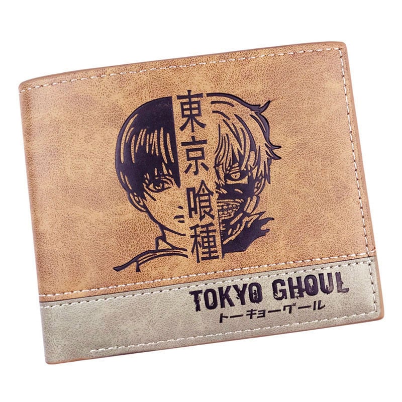 Attack on Titan lühike bi-fold rahakott Uurimiskorpuse embleemi ja Vabaduse tiibadega, värvilise plokk PU nahk, anime muster, vooder sünteetiline nahk, linnaline lihtsus, igapäevaseks kasutamiseks