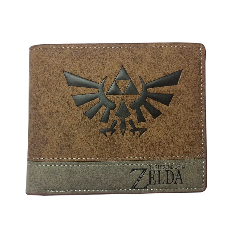 Attack on Titan lühike bi-fold rahakott Uurimiskorpuse embleemi ja Vabaduse tiibadega, värvilise plokk PU nahk, anime muster, vooder sünteetiline nahk, linnaline lihtsus, igapäevaseks kasutamiseks