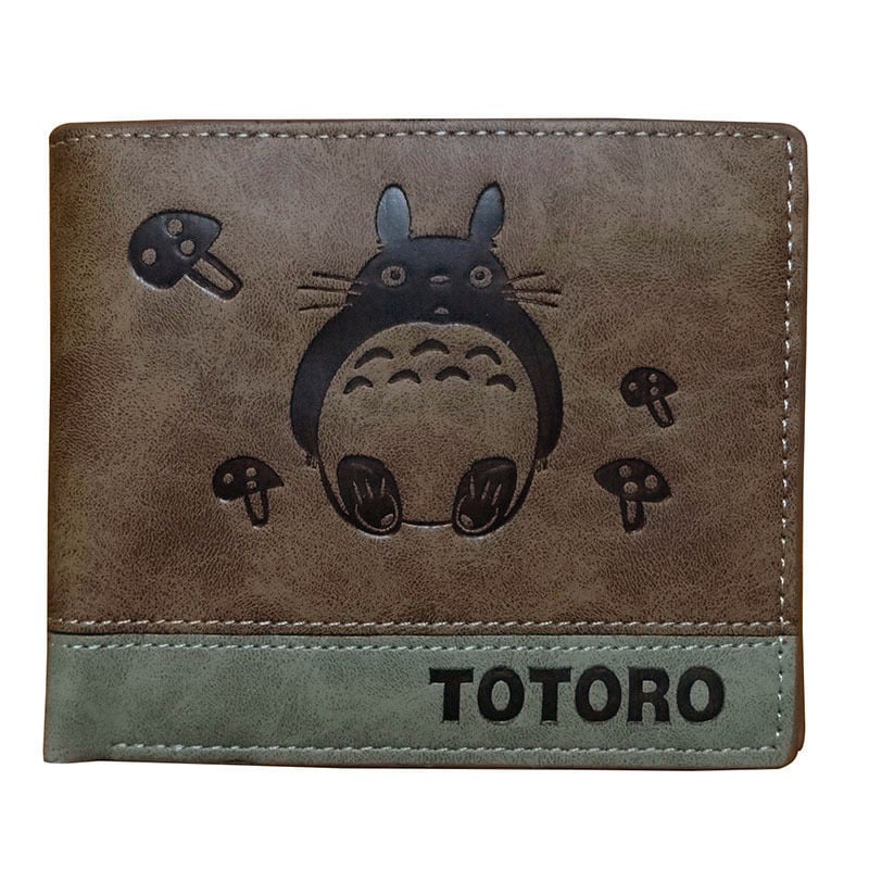 Компактен бифолд портфейл с емблема на Разузнавателния корпус и Крило на свободата, PU кожа, урбан минималистичен стил, аниме принт, подплата от синтетична кожа, за ежедневна употреба